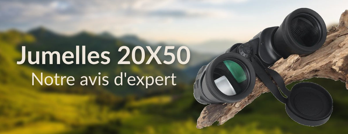Jumelles TEMPSA 20x50 Adultes - Zoom HD Vision Nocturne - Marron Camouflage